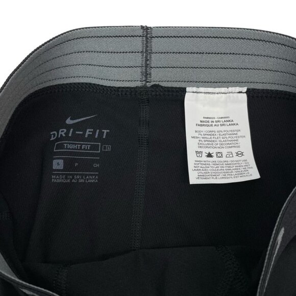 NIKE Pro Men's Dri-Fit 3/4 Tights Sz Small Black - Picture 5 of 6